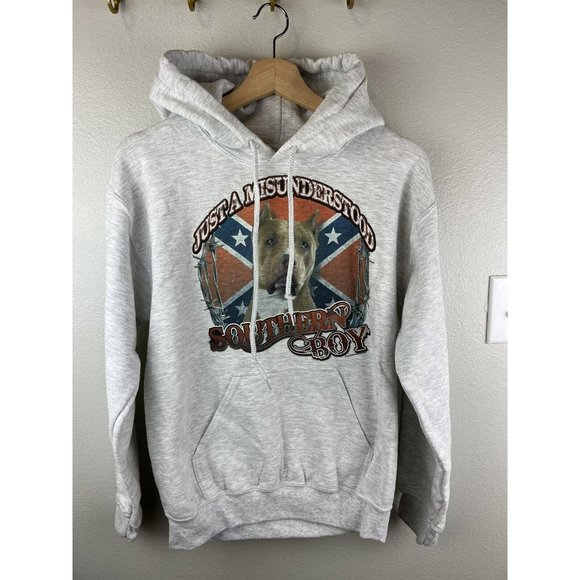 just a misunderstood southern hoodie, Redneck gray size small - Picture 2 of 6